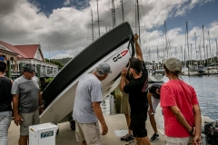Light dinghy - easy to showcase during a visit to a local marina
