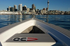 OC350 takes on the Auckland Harbour view