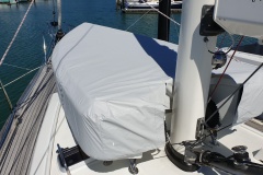 Overall cover no engine monohul deck