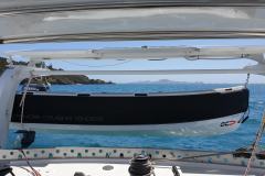 David set up for our catamaran Moonwalker