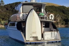 Kennedy upward travel mode storage of tender