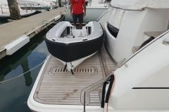 duckboard storage Princess Yachts