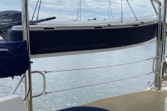 Leopard catamarans davits work really well with our tenders.