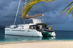 Lagoon 42 in San Blas Islands courtesy of Baydreamer