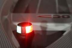Navi Pac port and starboard light at bow