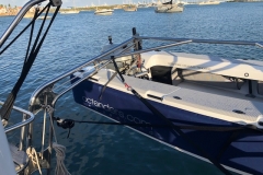 We can work with your davit lifting system if you can work with it too! Custom lash points